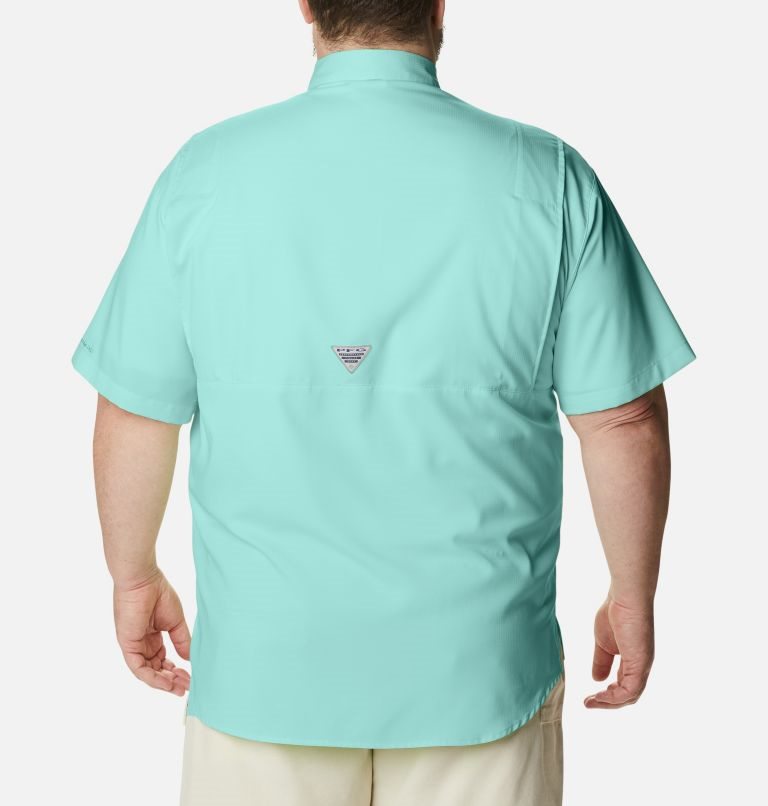 Men's Columbia PFG Tamiami II Short Sleeve Shirts Turquoise | Plus Size CA-TAL16
